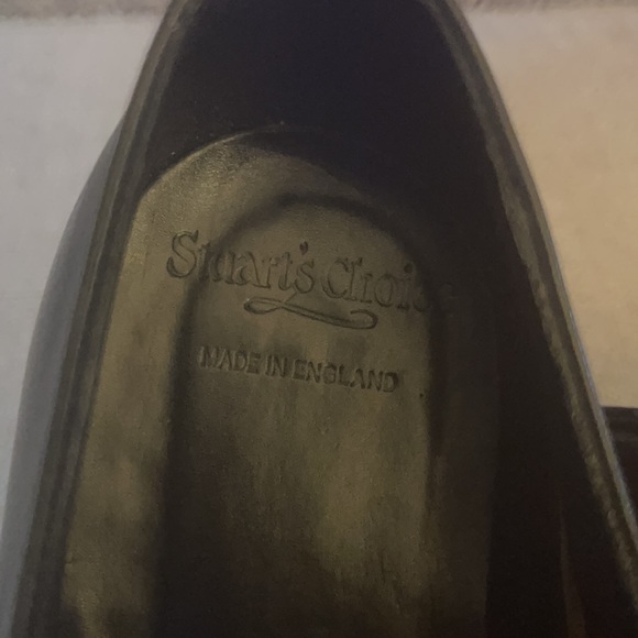 Stuart’s Choice Cap toe Grenson Masterpiece Black Leather Dress Shoes Size 12 E